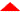Upward facing arrow in red